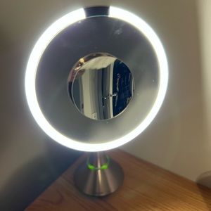 Simple Human Rose Gold Mirror